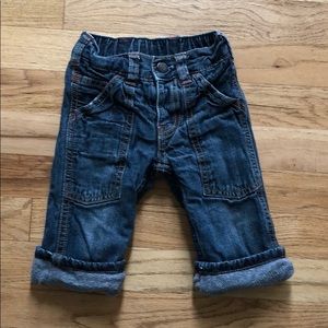 Baby Gap Fleece Lined Boys Jeans